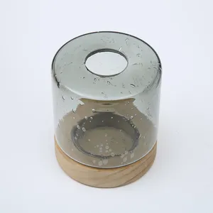 Diffuseur d'arôme en verre soufflé Diffuseur d'arôme en gros Revêtement d'huile essentielle