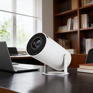 Mini Proyector Portátil con BT y WiFi Dual, Aplicaciones Android, 130 ANSI Lúmenes, para Acampar al Aire Libre, Cine en Casa - Product Image 3