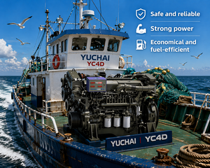 <span class=keywords><strong>Prix</strong></span> d'usine YUCHAI YC4D120Z-C20 120 ch Nouveau moteur diesel marin 4 temps pour bateau - Product Image 1
