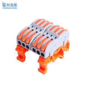 Divisor a tope tipo empuje personalizable, Conector de bloque de terminales rápido Universal para conectores de productos de cable <span class=keywords><strong>flexible</strong></span> rígido - Product Image 4