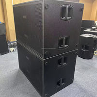 SUB 8006-AS Subwoofer actif double 18 pouces pour scène d'église, enceinte de basses amplifiée, haut-parleur audio
