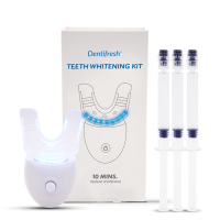 Kit avanzado de blanqueamiento de dientes para el hogar-Luz LED recargable y gel de peróxido de carbamida 35%