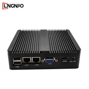 Ordinateur industriel sans ventilateur haute fiabilité Intel CPU DDR3 RAM SSD Dual LAN Rich <span class=keywords><strong>IO</strong></span> HD Outputs Compact Strong Design Mini Pc - Product Image 3