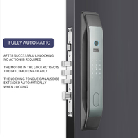 Serrure intelligente Tuya, application WiFi, déverrouillage à distance, empreinte digitale automatique, mot de passe, carte-clé, serrure intelligente pour porte de maison