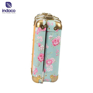 2026 Customized Logo Flower <b>Pattern</b> <b>Paper</b> Cardboard with Handle Baby Clothing Packaging Baby Gift Box Luggage - Product Image 5