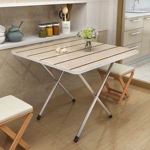 Mesa plegable para exteriores para puestos de comida convenientes Mesa pequeña simple para el hogar para combatir la epidemia en espacios pequeños - Product Image 4