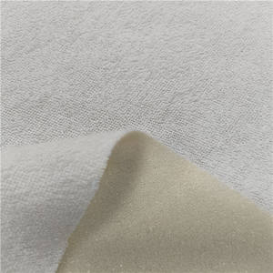 जूते के लिए स्पंज के साथ फोम समर्थित टेरी कपड़े/1 मिमी 2 मिमी स्पंज फोम समर्थित तौलिया स्लाइपर कपड़े - Product Image 3