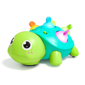 Yrb Baby 2025 Nuevo Juguete Musical con Sonidos de la <span class=keywords><strong>Naturaleza</strong></span> para Bebés, Juguete Educativo de Tortuga Gateadora para el Tiempo Boca Abajo - Product Image 1