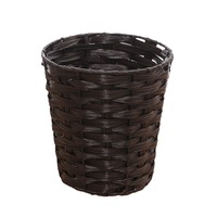 Tricotage à la main tissé PP rotin panier de rangement maison organisateur vêtements panier porte-serviettes panier à linge pour hôtel