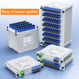 SIXIANTO SC APC PLC 1x2/16 Caja Divisora de Fibra Óptica Tipo Cassette, Divisor PLC de Inserción, Acoplador Óptico de Fibra FTTH - Product Image 2