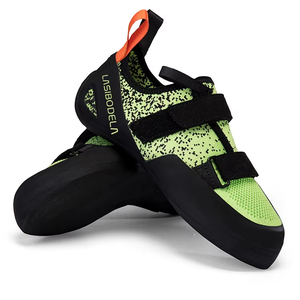 <span class=keywords><strong>Scarpe</strong></span> da arrampicata professionale per adulti in finta pelle scamosciata superiore in microfibra, Sole in gomma, cinghie regolabili per Bouldering interno esterno - Product Image 2