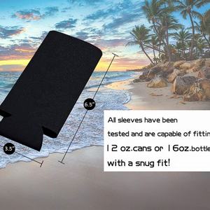 ที่หุ้มกระป๋องเบียร์นีโอพรีนขายส่ง พิมพ์โลโก้ตามสั่ง ขนาด 500 มล. ที่หุ้มกระป๋องเปล่าแบบกำหนดเองได้ - Product Image 5