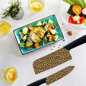 Cuchillo Damasco de 2 Piezas con Hoja de Cerámica y Mango de Plástico Ambidiestro, Juego de Bolsillo para Uso Diario, Precio de Fábrica, Envío Gratis - Product Image 4