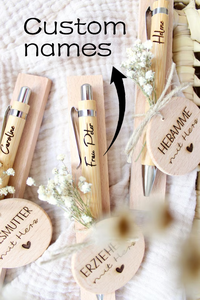 Bolígrafo de bambú personalizado con embalaje de <span class=keywords><strong>regalo</strong></span> <span class=keywords><strong>Regalo</strong></span> perfecto <span class=keywords><strong>para</strong></span> el Día del Maestro <span class=keywords><strong>para</strong></span> educadores - Product Image 3