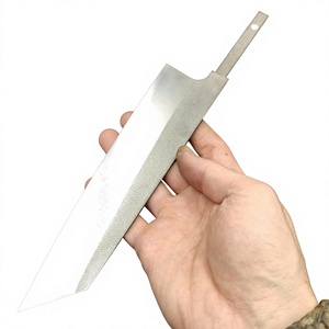 Jexa Lot de 4 Lames de Couteau de Cuisine Japonais Industrielles OEM DIY, Acier Inoxydable Traité Thermiquement 2,2 mm, Gyuto Santoku - Product Image 6