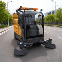 Nouvelle balayeuse à haute pression électrique pure ConTour, esthétique, à conduite autonome - Efficacité 21000/h, réservoir d'eau de 300L, riche en fonctionnalités