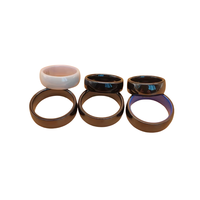 Anneau vierge en céramique personnalisé 125khz/ NTAG213 RFID anneaux intelligents NFC pour paiement/contrôle d'accès/clé de véhicule