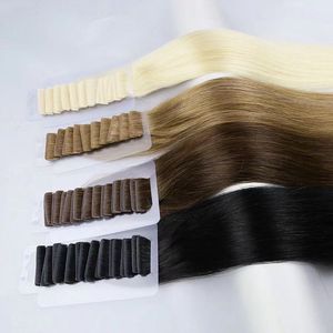 Ruban d'injection normal personnalisé dans l'extension <span class=keywords><strong>de</strong></span> cheveux Ombre ruban invisible extension <span class=keywords><strong>de</strong></span> cheveux indiens 32 pouces <span class=keywords><strong>de</strong></span> haut - Product Image 1