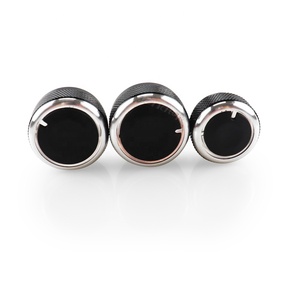 3 Stuks Nieuwe Levering Auto Legering <span class=keywords><strong>Ac</strong></span> Airconditioning Knoppen Voor Volkswagen Vw Voor Tiguan Touran Passta B6 B7 3c Golf Mk5 Bora Kraag - Product Image 3