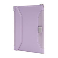 Portefeuille de voyage multifonctionnel premium anti-RFID pour passeport et cartes, avec compartiment pour billets de voyage et fermeture magnétique, en stock et prêt à être expédié