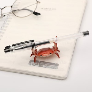 Porte-stylo crabe en PVC créatif et moderne Mini statue de table mignonne Art jouet décor à la maison cadeau <span class=keywords><strong>papeterie</strong></span> passe-temps vitrines - Product Image 3
