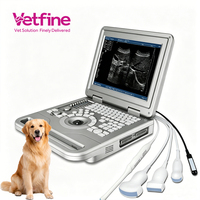 Escáner de Ultrasonido Portátil para Diagnóstico de Embarazo en Animales, Máquina de Ultrasonido Veterinaria con Sondas para Clínica