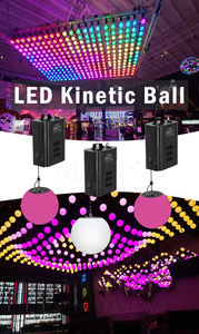 Esfera Cinética LED de 3m 6m 9m 12m de Elevación con Control DMX512 para Giras de Conciertos Desfiles de Moda Parques Temáticos e Iluminación de Eventos Corporativos - Product Image 2