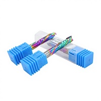 Fresa de compresión de carburo sólido brillante Sunjoy 3/8, personalizable OEM, 2 filos, para fresado