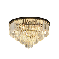 Lampe LED suspendue en cristal pour décoration de maison, salon, chambre à coucher, Villa, hall, lustre branche d'arbre, dernier Design, Style américain, élégant