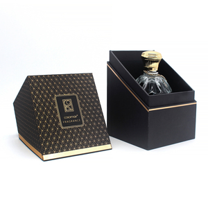 Tùy Chỉnh Sponge Tray Cứng Nhắc Giấy Đóng Cửa Từ Sáng Tạo Đen Lật Nắp Sang Trọng Chai Nước Hoa Độc Đáo Hộp Bao Bì - Product Image 6