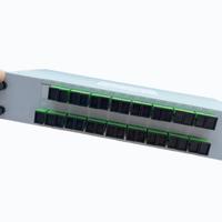 Répartiteur optique passif à insertion de type cassette PLC 1x32 FTTH, SC/APC, à brancher