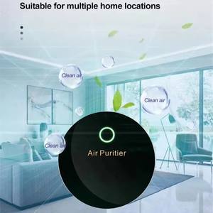 Purificateur d'air pour voiture Générateur d'ions négatifs Elément de filtration pour l'élimination des odeurs de poussière de fumée pour véhicule domestique Désodorisant électronique USB - Product Image 4