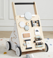 Table de jeu pour enfants avec sac de rangement puzzle pour enfants table sensorielle en bois combinaison de table trois en un