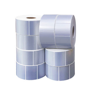 2英寸圆形防水银色直接热敏标签贴纸可打印圆形热敏打印机标签 - Product Image 4