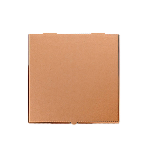 Boîte à Pizza en Carton ondulé, 13X13, emballage à emporter marron, restauration bon marché, 1 couleur, Carton imprimé, King Size, vente ronde - Product Image 2