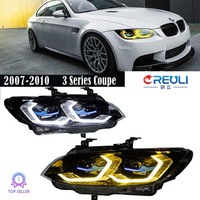 Phares LED bicolores CREULI pour BMW E92 2007-2010, projecteur laser Golden Eye Scoop, Plug & Play
