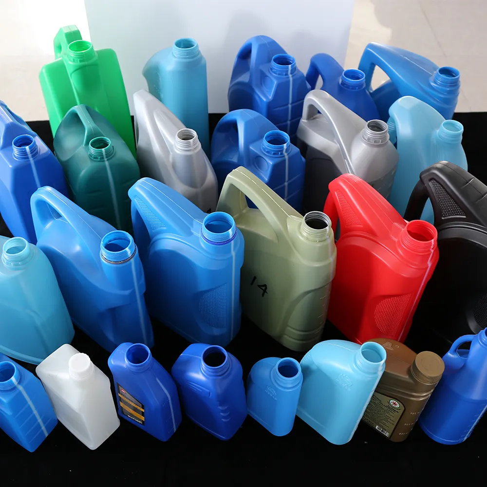 2 litros Plastic Jerry Can Produção Blow Molding Making Machine para camadas duplas HDPE