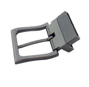 2025 nuevo diseño Simple Reversible solo tenedor Metal Pin hebilla de moda hebilla Polid hebilla - Product Image 3