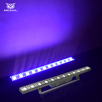 Nouvelle barre LED DMX à 12 faisceaux RGB Strobe Beam Wash pour éclairage de fond de scène et cyclorama