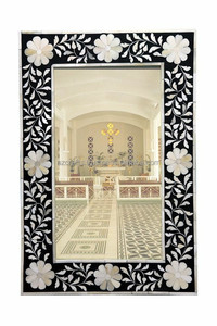 Modern Design Quality Decorative Bone Inlay <b>Mirror</b> from India Export Picture Look - Product Image 3