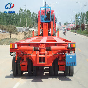 250 tonnes 300 tonnes <span class=keywords><strong>bateau</strong></span> Transport spécial véhicule robuste auto mobile modulaire <span class=keywords><strong>remorque</strong></span> extensible Semi <span class=keywords><strong>remorque</strong></span> - Product Image 4