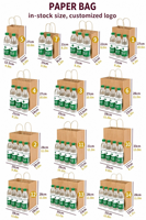 Sacs cadeaux en papier kraft brun, noir et rose recyclables personnalisés OEM avec poignée torsadée pour la vente au détail et les cadeaux de vacances