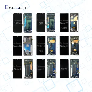 Screen Wholesale Original For Samsung For Galaxy Note 8 9 10 Plus 20 Ultra Lcd Screen Replacement With Frame Display