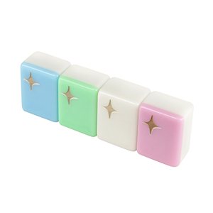 ใหม่ไพ่นกกระจอกจีน X-กระเบื้องอะคริลิคขนาดใหญ่144<span class=keywords><strong>เลข</strong></span>1.5 "กระเบื้องทองขนาดใหญ่ชุดเกมไพ่นกกระจอกทั้งโปร - Product Image 2