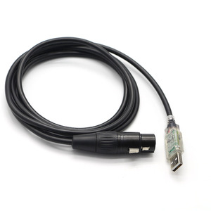 Ftdi OEM RS485 & 422 RS232 <span class=keywords><strong>USB</strong></span> A để <span class=keywords><strong>XLR</strong></span> <span class=keywords><strong>Adapter</strong></span> Cáp một Nam để UART nối tiếp <span class=keywords><strong>XLR</strong></span> 3pin nam Cat 6 Cooper ESP32 Cáp - Product Image 5