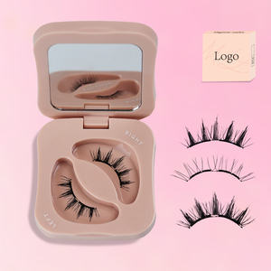 Juego de 5 Pares de Pestañas Magnéticas Hechas a Mano, Pestañas de Visón con Delineador Magnético, Libro de Pestañas Incluido - Product Image 5