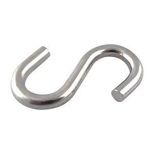 Crochets de suspension en acier inoxydable poli en forme de S, forgés, pour cuisine et <span class=keywords><strong>atelier</strong></span> - Product Image 1