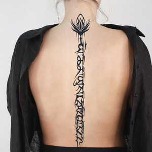 Tatuaje Temporal Semipermanente HJ para Hombres y Mujeres, de Larga Duración (7-15 Días), Resistente al Agua, Adhesivo de Tatuaje Falso, Plantilla de Tatuaje - Product Image 4