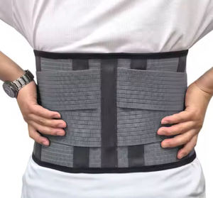 <span class=keywords><strong>Ceinture</strong></span> élastique réglable de grande taille <span class=keywords><strong>pour</strong></span> le bas du dos avec support en métal et en plastique - Product Image 3