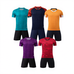 Maillot de football unisexe pour adultes avec logo personnalisé Sportstars, 100% polyester, séchage rapide, manches courtes, uniforme d'été - Product Image 1